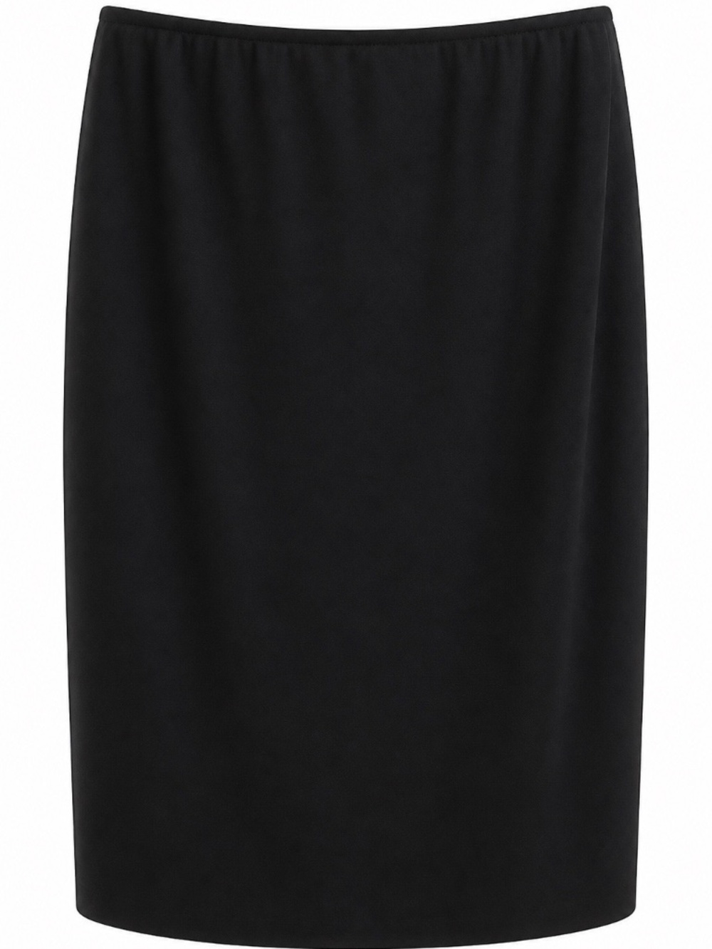 M109 Joseph Ripkoff Black Pencil Skirt, Size 12